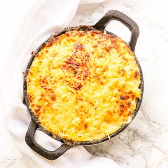 Air Fryer Potato Gratin