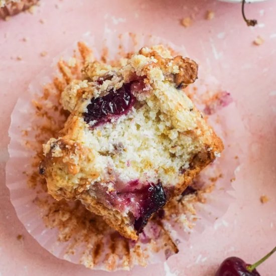 Cherry Streusel Muffins