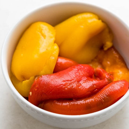 Easy Roasted Red Peppers