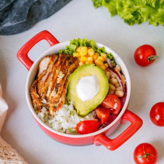 Chipotle Chicken Burrito Bowl