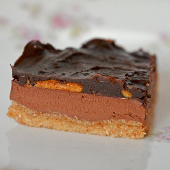 Chocolate Peanut Butter No-bake Pie