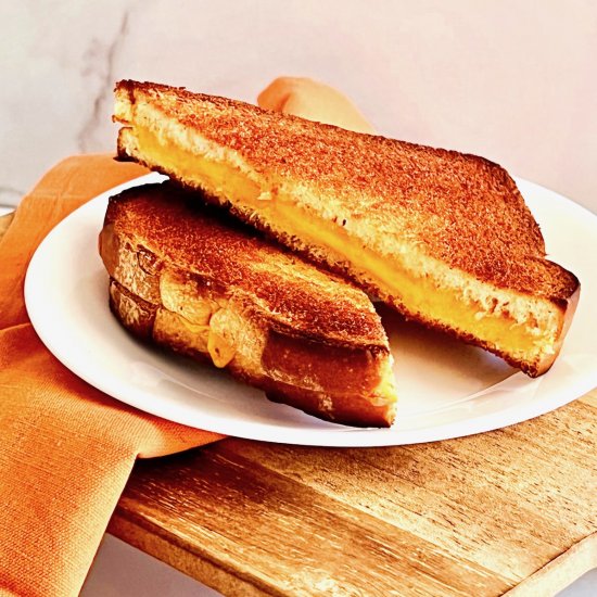 Toaster Oven Grilled Cheese