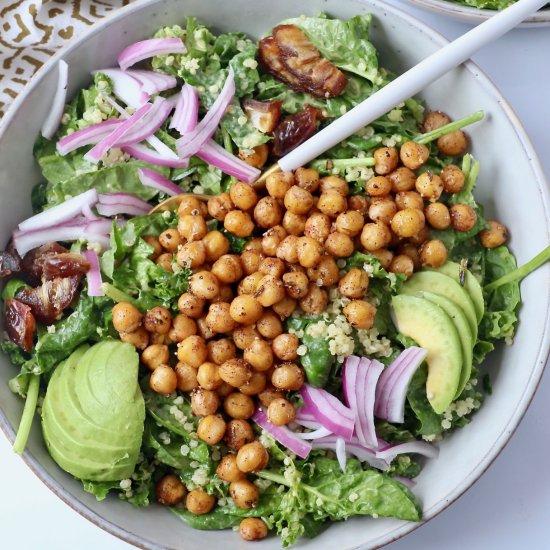 Roasted Chickpea Salad