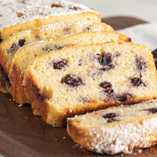 Keto Blueberry Bread