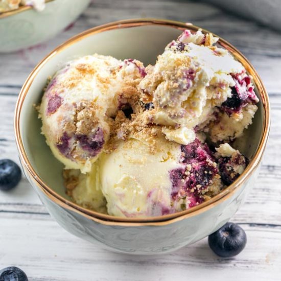 Blueberry Pie Ice Cream