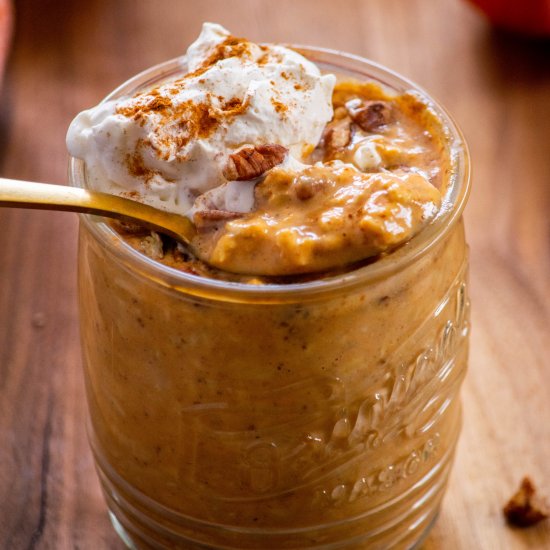 Pumpkin Pie Overnight Oats