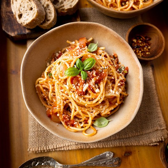 Spaghetti Arrabbiata