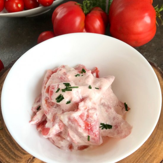 2-Ingredient Tomato Salad