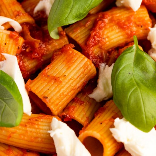 Rigatoni Pomodoro