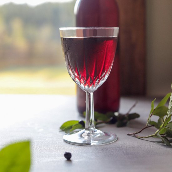 Huckleberry or Blueberry Wine