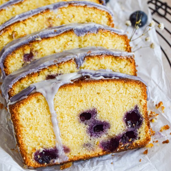 Lemon Blueberry Loaf Cake