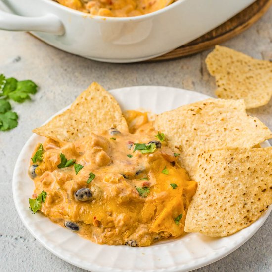 Chicken Enchilada Dip