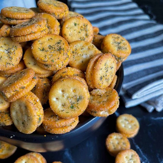 Cheesy Ranch Ritz Bits Crackers