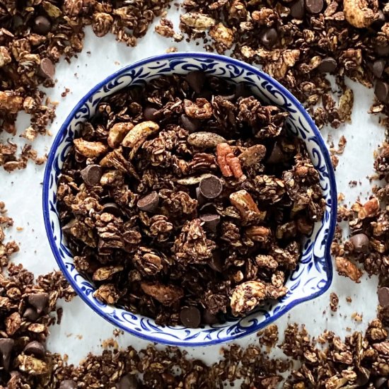 Chocolate Lover’s Granola