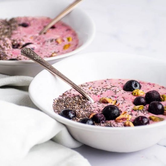 Blueberry Banana Smoothie Bowl