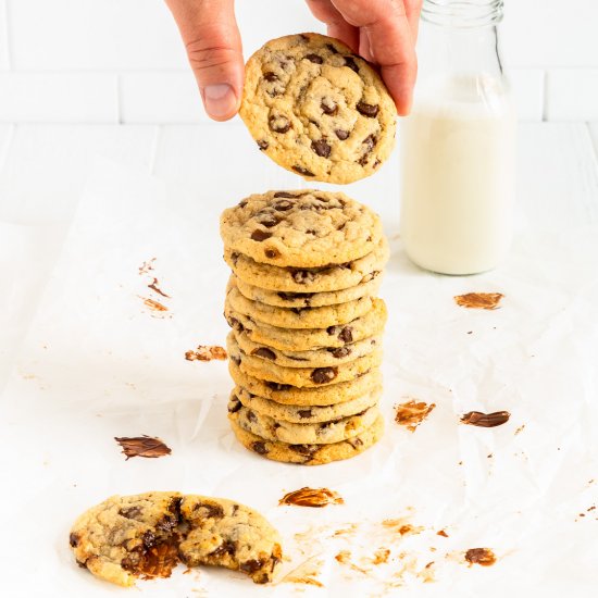 Vegan Chocolate Chip Cookes