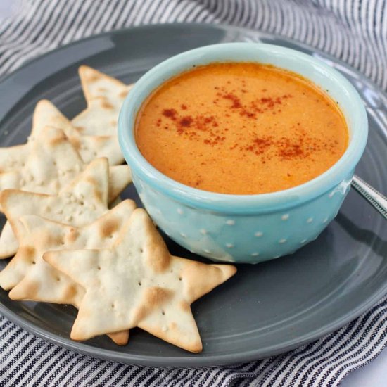 Corn & Roasted Sweet Pepper Soup