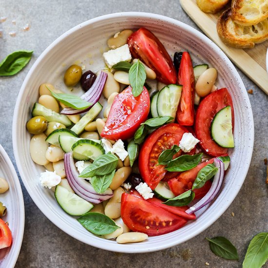 Tomato and Butter Bean Salad