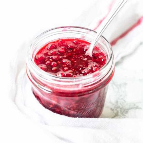 Red currant pie filling