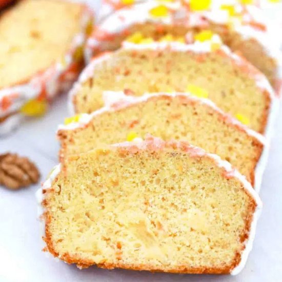 Pineapple Carrot Cake Bread