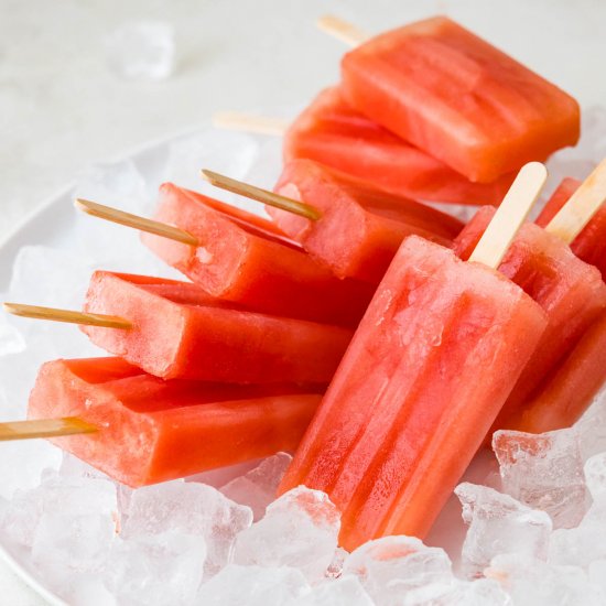 Watermelon Popsicles