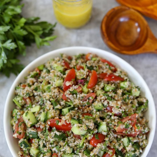 Quick and Easy Tabbouleh