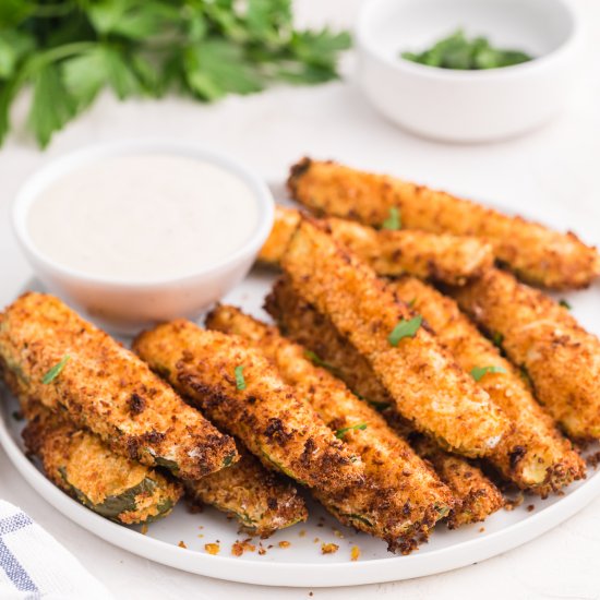 Air Fryer Fried Pickles