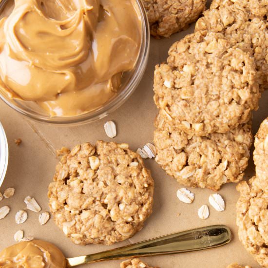 Peanut Butter Oatmeal Cookies