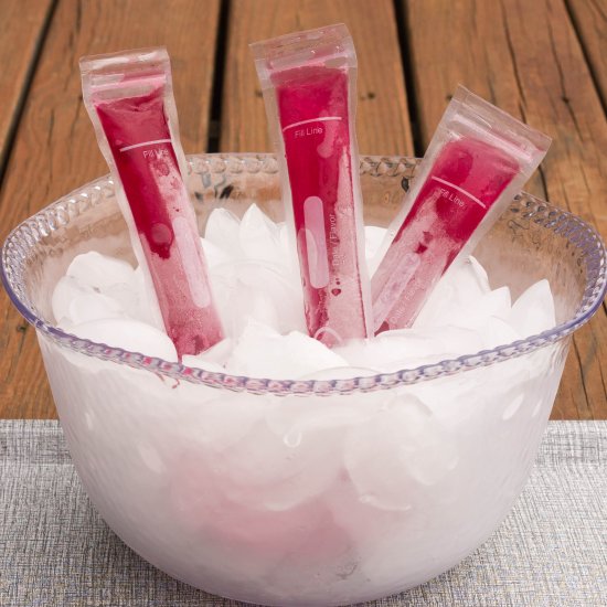 Blueberry Lemonade Popsicles