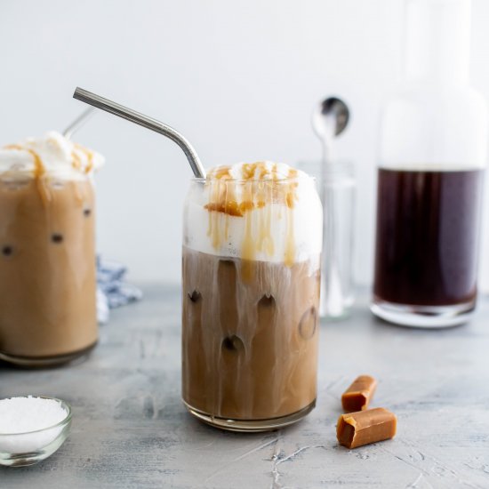 Salted Caramel Cold Brew