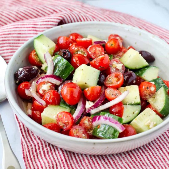 Greek Salad with Tomatoes & Feta