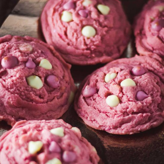 Pink Sugar Cookies