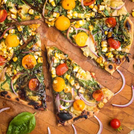 No Yeast Flatbread Pizza Recipe