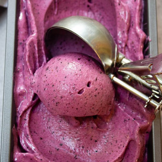 Blueberry Nice Cream