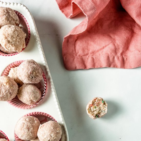 milk bar birthday cake truffles