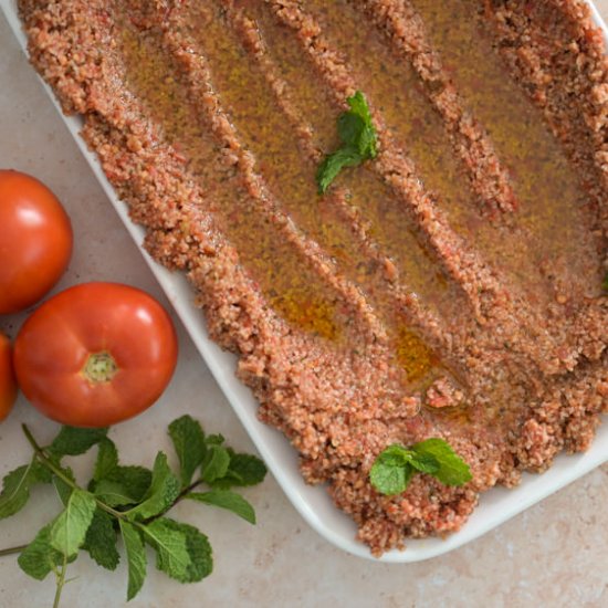 Tomato Kibbeh (Kamounet Banadoura)