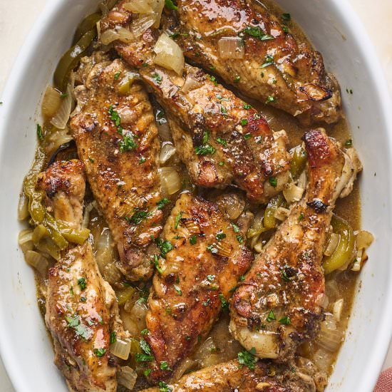 Baked Turkey Wings