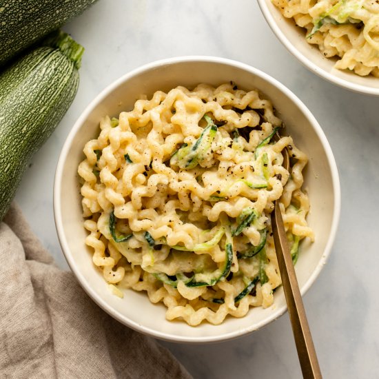 Vegan Zucchini Alfredo