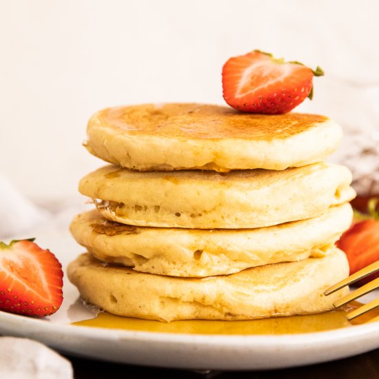 Self-Rising Flour Pancakes