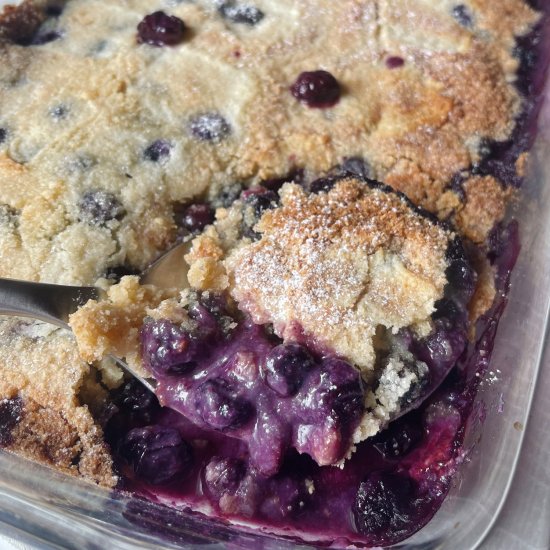 Lemon Blueberry Dump Cake