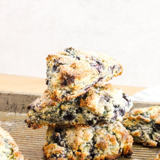 Blueberry Ricotta Scones