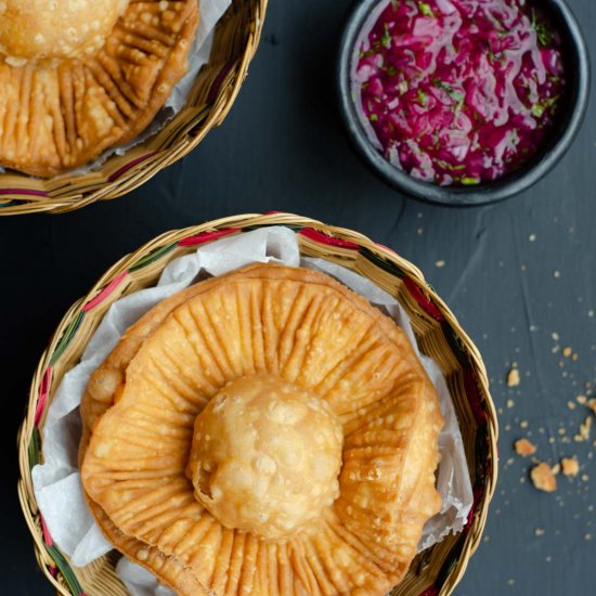 colombian fried chickpea pasties