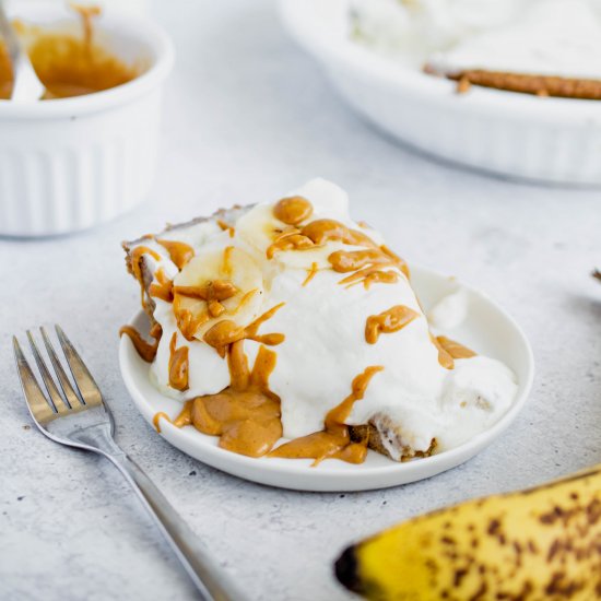 Gluten Free Sugar Free Banana Pie