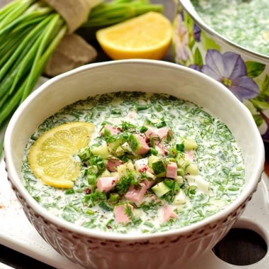 Cold Summer Soup – Okroshka Recipe