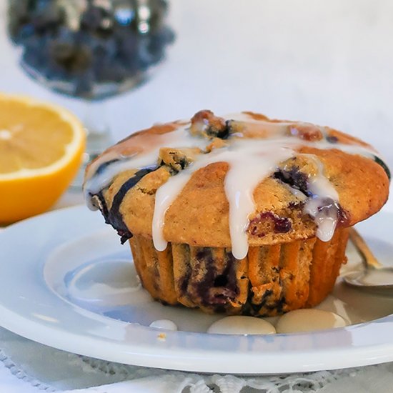 Lemon Blueberry Muffins – GF