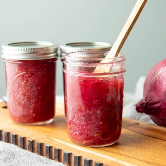 Red Onion and Port Jam