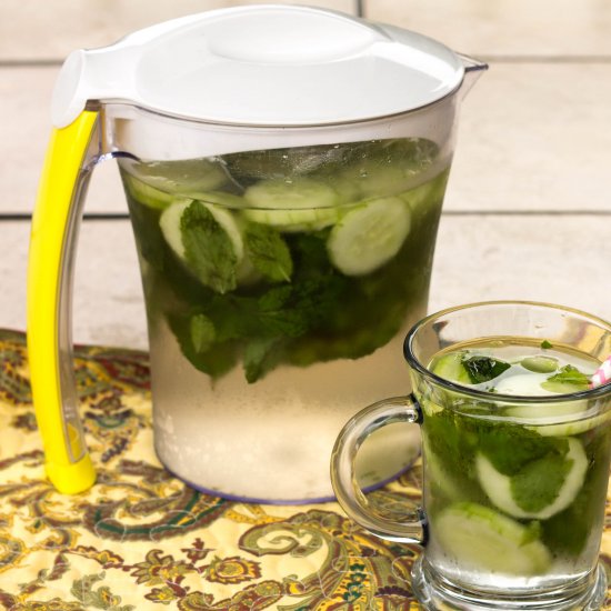 Cucumber Mint Water