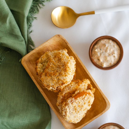 (Air) Fried Green Tomatoes