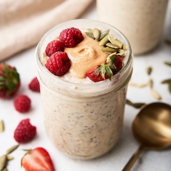 Overnight Oats With Protein Powder