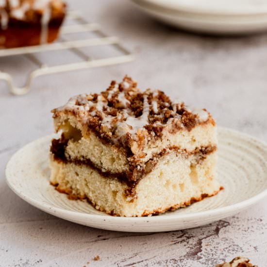 Cinnamon Walnut Coffee Cake